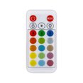 thumbnail image 3 of Lámpara de Ambiente de mesita de noche RGB luz nocturna de Wdftyju arco iris luces de protección ocular inalámbricas Control remoto 16 colores para sótano de ático 1, 3 of 7