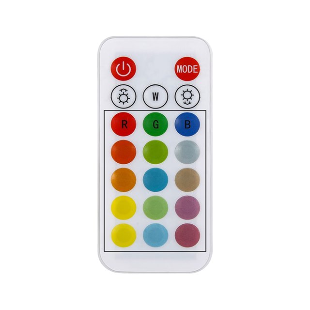 Lámpara de mesita de noche inalámbrica con Control remoto iluminación RGB Ehuebsd de arco iris con 4 efectos de iluminación regulables enchufe en pared 16 colores