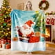 thumbnail image 4 of Manta de Franela con Estampado Navideño | Manta Suave y Cómoda para Navidad | Decoración para Sofá o Dormitorio | 130 X 100 Cm | Multicolor | Poliéster | Ligera (350 G) | Regalo Navideño Ideal, 4 of 7