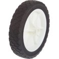 thumbnail image 1 of Jinsinto 1 Pack Roues Roulantes en Plastique de 6 Pouces Tondeuse à Gazon Roues en Plastique Équipement Mobile Roulettes Chariot PP Rouleaux, 1 of 5