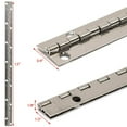 thumbnail image 2 of Ranger Boat Piano Hinge 332283 | 13 Inch Stainless 20 Gauge, 2 of 2