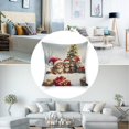thumbnail image 3 of Christmas Kittenslinen toss pillowcase decoration pillowcase gifting preferred 24x24 inch cushion cover sofa pillowcase sofa bedroom living room car, 3 of 8