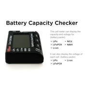 Tenergy 5-in-1 Intelligent Cell Meter (Capacity Checker, Battery Balancer, Battery Discharger, Internal