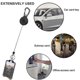 thumbnail image 3 of Heavy Duty Retractable Keychain Badge Holder with Lanyard - Outdoor Tactical ID Badge Reel for Work and ID Cards, 3 of 5