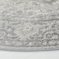thumbnail image 3 of SAFAVIEH Brentwood Cherette Oriental Area Rug, Gray/Light Gray, 6'7" x 6'7" Round, 3 of 10