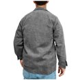 thumbnail image 3 of hotojiny Men's Corduroy Shirts Casual Long Sleeve Button down Shacket Jackets Vintage Loose Fall Tops Coat with Pocket, 3 of 4
