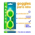 thumbnail image 3 of Goggle Infantil para Natación 3 a 8 Años Bestway Color Verde Bestway Plástico de Alta Resistencia, 3 of 4