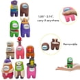 thumbnail image 4 of 10 Uds Mini muñecos de dibujos animados juego figuras colección juguetes muñecos extraíbles adornos cumpleaños para niños adultos fanáticos del juego, 4 of 5