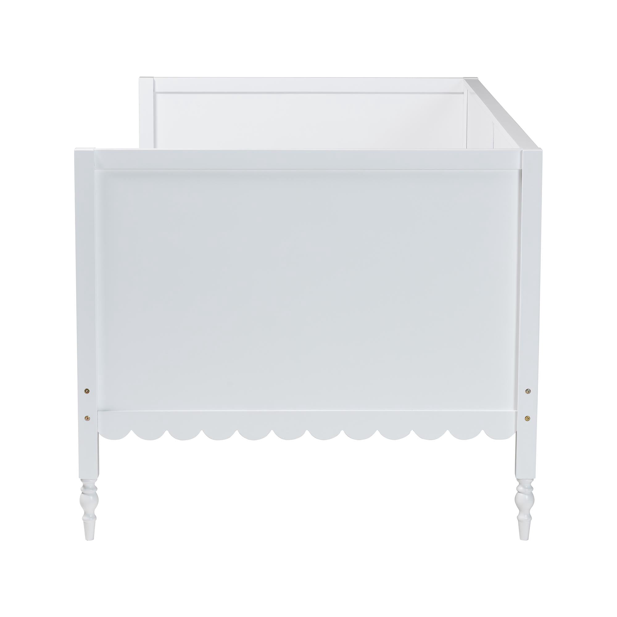Baxton Studio Roni Modern Daybed, Twin, White