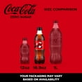 thumbnail image 4 of Coca-Cola Zero Sugar Soda Pop Bottles, 16.9 fl oz, 6 pack, 4 of 18
