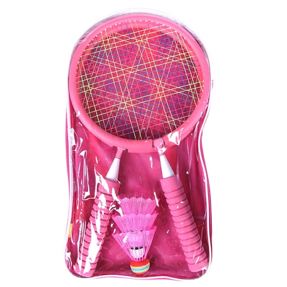 Badminton Set Kids Badminton Racket Set Children Badminton Racquet with 2 Badminton Rackets, 4 Shuttlecocks, 1 Carry Bag