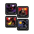 thumbnail image 1 of Deadly Tarot Legends Coaster Set (Pack of 4), 1 of 4