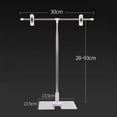 thumbnail image 3 of Maoww Adjustable Poster Stand T Shaped Poster Board with Clip Store Counter, 3 of 9