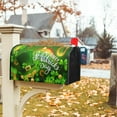 thumbnail image 5 of Happy St Patricks Day Mailbox Cover Magnetic Standard Size 18" X 21" Shamrock Clovers Rainbow Green Hat Mailbox Covers Magnetic Mailbox Covers Post Letter Box Cover for Outdoor Decor, 5 of 6