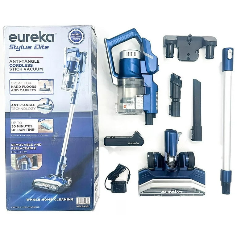 Eureka Stylus Elite Cordless Stick Vacuum NEC390BL - Walmart.com
