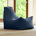 thumbnail image 2 of Jaxx Juniper Outdoor Bean Bag Patio Chair & Poolside Lounge, Navy Blue, 2 of 8
