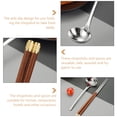 thumbnail image 6 of FRCOLOR  Kitchen Supplies Portable Chopsticks Slotted Strainer Travel, 6 of 8