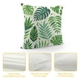 thumbnail image 4 of GOSMITH  Palm Leaf Decorative Throw Pillow Cover Case,Palm Tree Outdoor Pillow Cases Cushion Covers for Sofa Couch Bed, 4 of 5