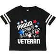 thumbnail image 3 of Inktastic Proud Granddaughter of a Veteran Veterans Day Girls Toddler T-Shirt, 3 of 5