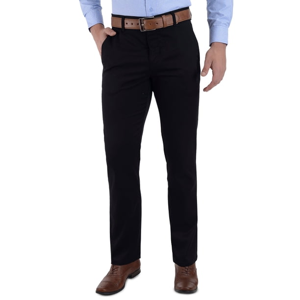 Pantalón casual Yale Slim Fit 0872 Negro