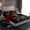 Black Red, variant on jejeloiu Girls Perfume Cosmetics Twin Sheet Sets,Red Flower Blossom Bedding For Girls Teens 3pcs