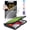 Black, variant on Clearview Clipboard with 2 Storage, Dry Erase 8.5x11 Heavy Duty ClipBoards - High Capacity Coaches Clip Board with Pen Holder - Side Opening Plastic Nursing Clip Case - Black