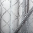 thumbnail image 3 of SAFAVIEH Gracie Grommet Curtain Window Panel, 52" x 96", Grey, 3 of 4