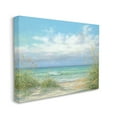 thumbnail image 3 of Sea Shoreline Horizon Scenery Coastal Painting Gallery Wrapped Canvas Print Wall Art, 3 of 7