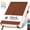 Brown, variant on ROBCURSE A5 Thick Notebook, 700 Pages/350 Sheets Hardcover Journal Notebook, 100GSM Lined Paper, Tree of LIfe Print Leather Cover, Inner Pocket, for School Office Home, 5.7" x 8.4"