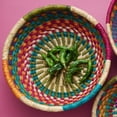 thumbnail image 2 of Artisan Variety Spinning Wheel Pattern Decorative Baskets, Set of 3, 2 of 3