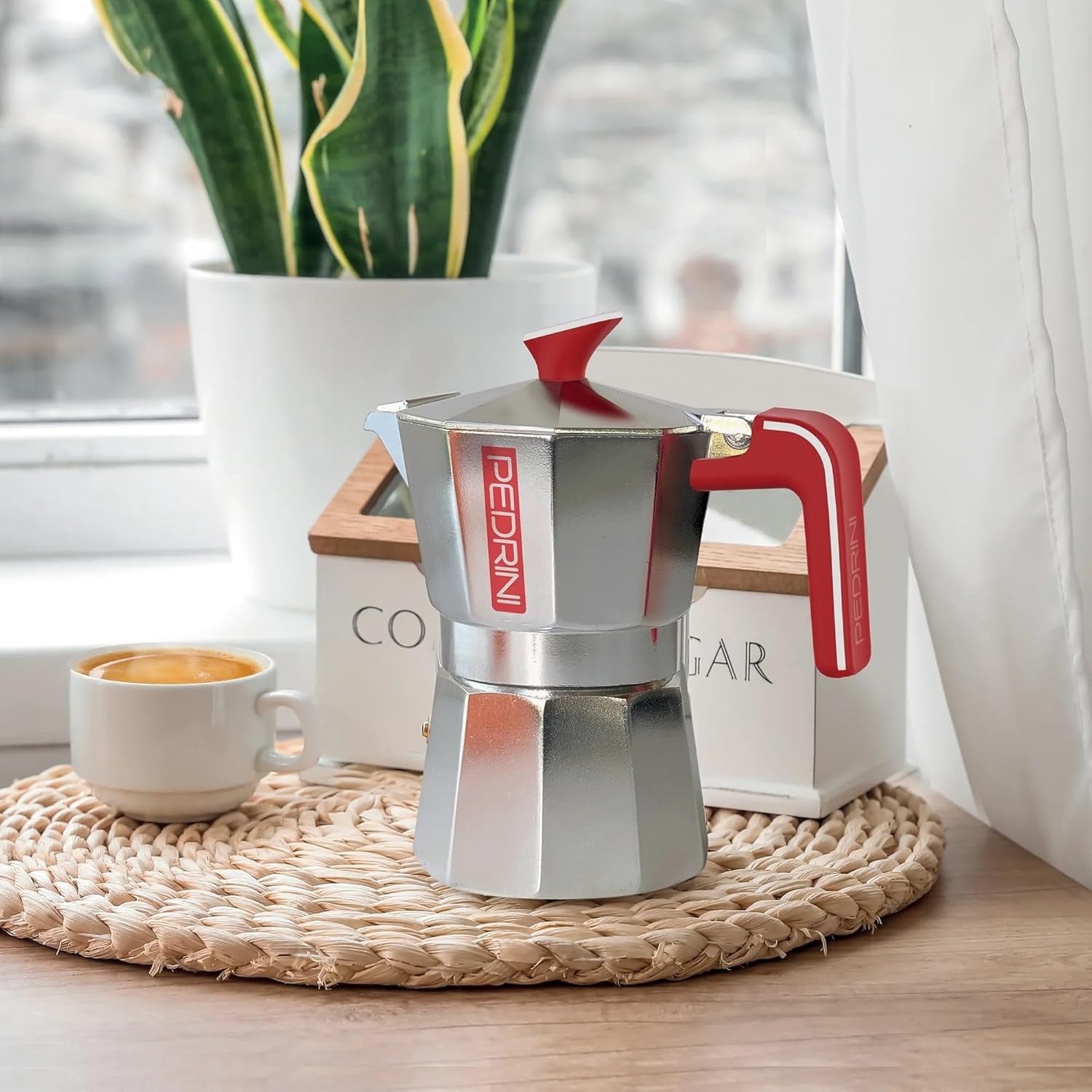 Pedrini Eko Moka Aluminium Coffee Maker, 6 Cup Size - Walmart.ca