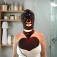 thumbnail image 5 of EZ-X Pro Red Light Mask Full Set  - Near Infrared & Red Light for Face, Neck & Chest - Extra Power - 240 LEDs - Wireless LED Face, Neck and Chest Mask, 5 of 5