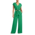 thumbnail image 2 of gbyLJF Womens 2 Piece Outfits Sleeveless Tank Top High Waisted Wide Leg Pant Loungewear Sets Summer Casual Tracksuit, 2 of 6