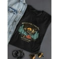 thumbnail image 3 of Adventure The Great Outdoor Shaped T-Shirt Women -Image by Shutterstock, Female XX-Large, 3 of 4