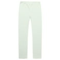 thumbnail image 2 of Little Girls Blue White Thin Stripe Stretchy Standard Leggings 3/4, 2 of 2