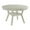 Bisque, variant on HomeStock Art Nouveau Allure Standard Height Dining Table, 47" Round Kitchen Dining Table with Storage Shelf, Sturdy Construction, 47"x 47" x 30", Modern Compact Dining Table for All Spaces-Color:Waln