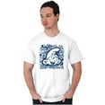 thumbnail image 4 of Retro Smurf Cool 90s Graffiti Vibes Men's Graphic T Shirt Tees Brisco Brands L, 4 of 4