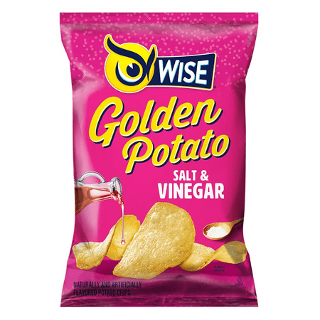 Wise Foods Salt & Vinegar Potato Chips, 3-Pack 7.5 oz. Sharing Size Bags