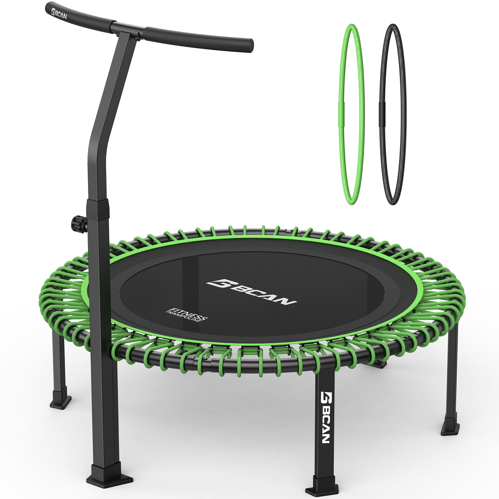 BCAN 560 LBS Soft Land Mini Trampoline, 48