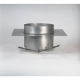 thumbnail image 1 of Homesaver  6 Inch  HomeSaver Windbeater Stainless Steel  Adaptor For Masonry Flue Tile, 1 of 1