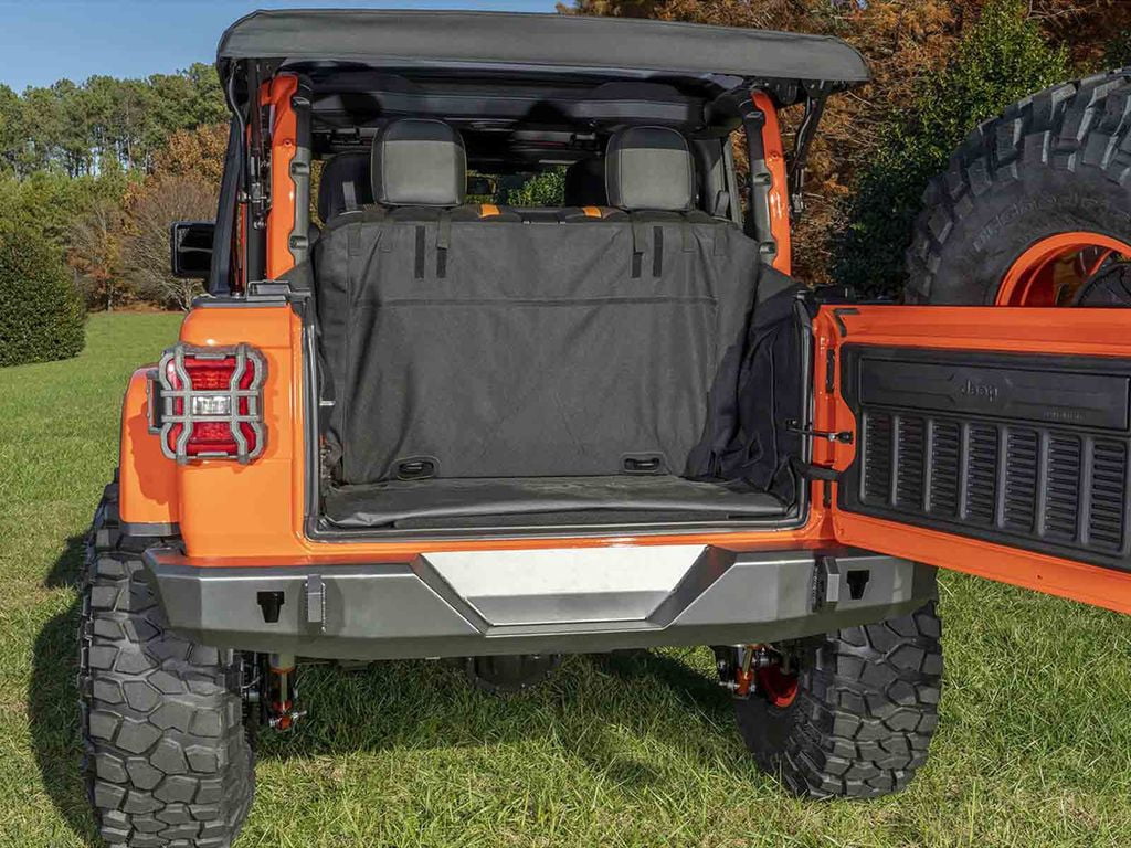 Rugged Ridge by RealTruck C3 Cargo Cover for Wrangler JL 2-Door | 13260.14 | Compatible with 2018-2024 Jeep Wrangler JL 2-Door