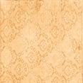 thumbnail image 1 of Ahgly Company Indoor Square Abstract Orange Contemporary Area Rugs, 5' Square, 1 of 1