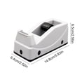 thumbnail image 3 of Tape Dispenser Equipped With Antiskid Base And Blades Smooths Rollers Suitable For Tape Cutters With A Width Within 30mm, 3 of 6