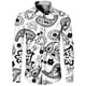 thumbnail image 3 of Camisa hawaiana con estampado de cachemira vintage para hombre, blusa de manga larga con solapa de flores, ropa informal de hip hop para hombre y mujer, ropa de fiesta cómoda para graduación, 3 of 5