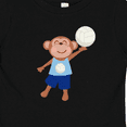 thumbnail image 4 of Inktastic Volleyball Player Boys Cute Monkey Boys Baby T-Shirt, 4 of 5