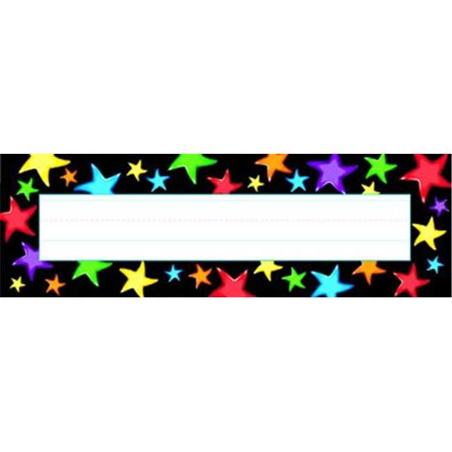 Trend Enterprises T 69040 Gel Stars Desk Topper Name Plates