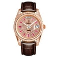 thumbnail image 1 of 【START】Gypsophila Men's Watch Diamond Watch Waterproof Swiss Fully Automatic Mechanical Movement Date Week Function, 1 of 12