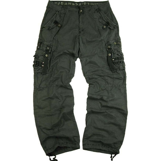 Men's Military Cargo Pants 32x32 D.Grey #12211 - Walmart.com