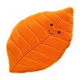 thumbnail image 2 of Blueek Cute Cherry Leaf Plush Toy, 14 Inch Stuffed Leaves Filled Throw Pillow, Pet Friendly Cushion for Couch&sofa, Gifts for Women Kids, 2 of 8