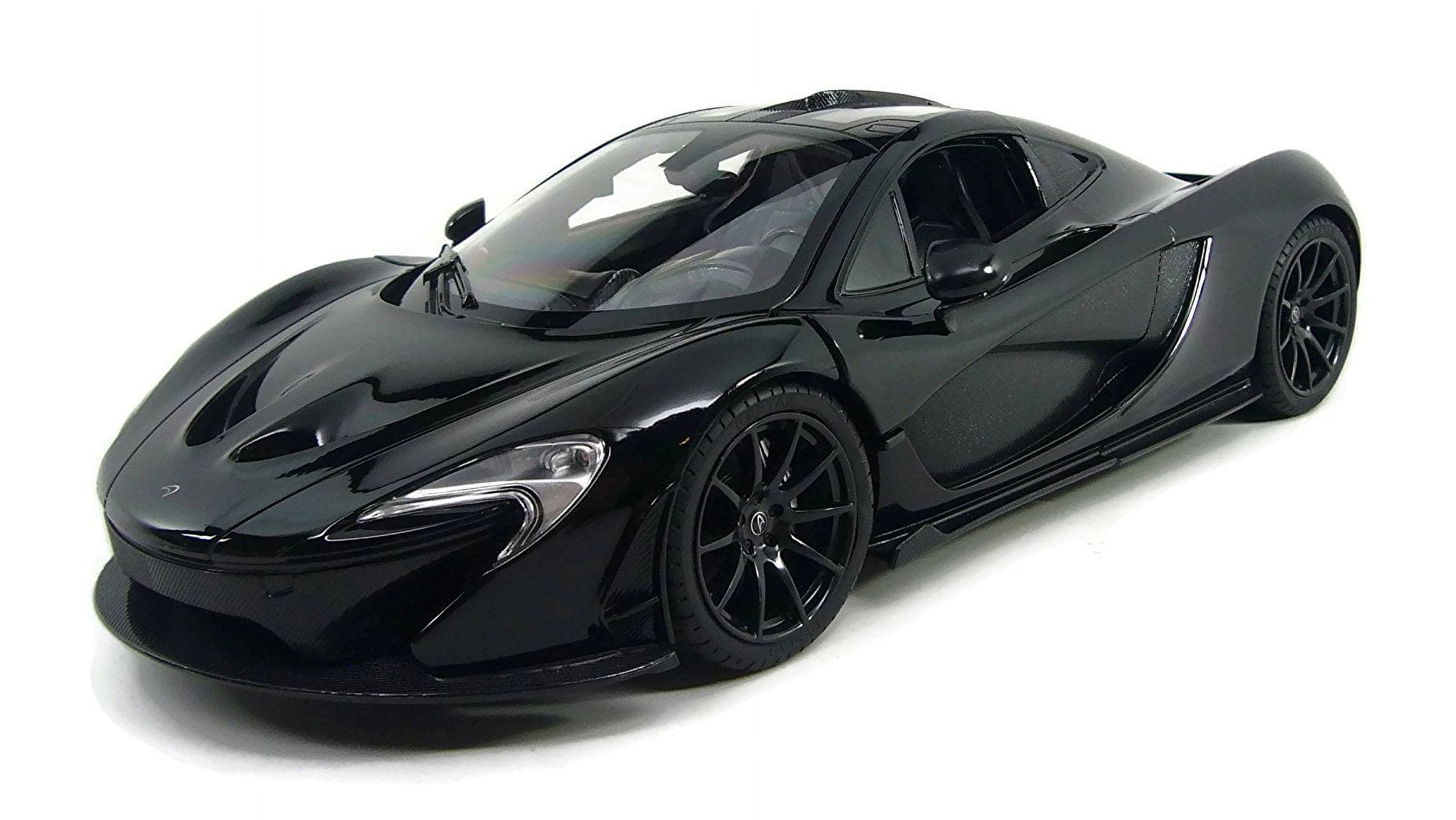 Wonder Wheels 1:14 RC Remote Control McLaren P1 Sports Car With Lights and Open Doors - Black